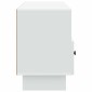 vidaXL Ντουλάπι TV Λευκό 102 x 34,5 x 50 εκ. Επεξεργασμένο Ξύλο