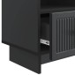 vidaXL Ντουλάπι TV Μαύρο 102 x 34,5 x 50 εκ. Επεξεργασμένο Ξύλο