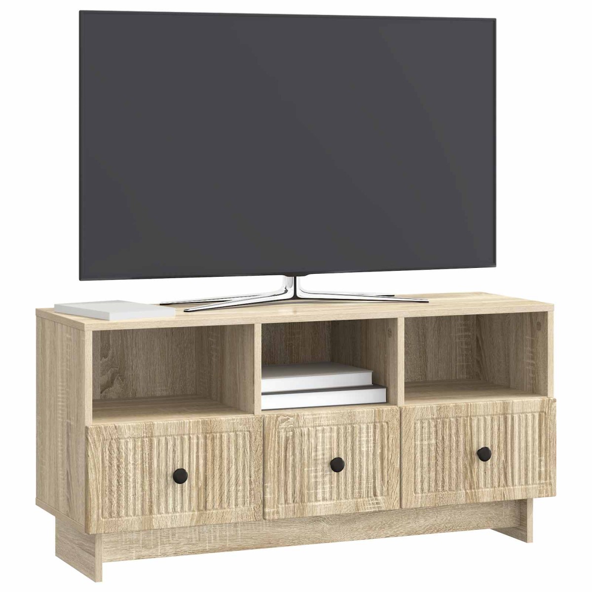 vidaXL Ντουλάπι TV Sonoma Δρυς 102 x 34,5 x 50 εκ. Επεξεργασμένο Ξύλο