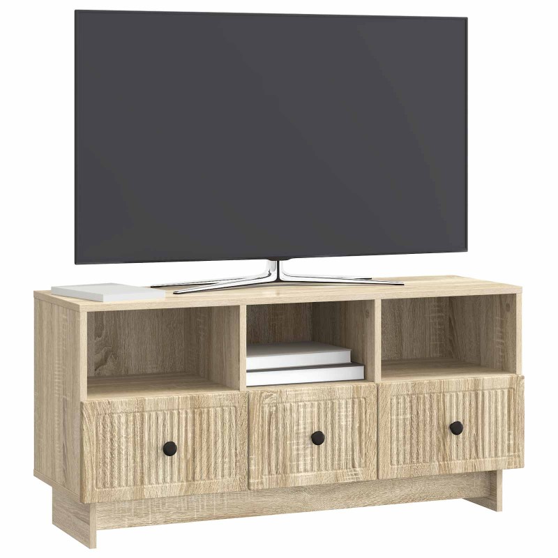 vidaXL Ντουλάπι TV Sonoma Δρυς 102 x 34,5 x 50 εκ. Επεξεργασμένο Ξύλο