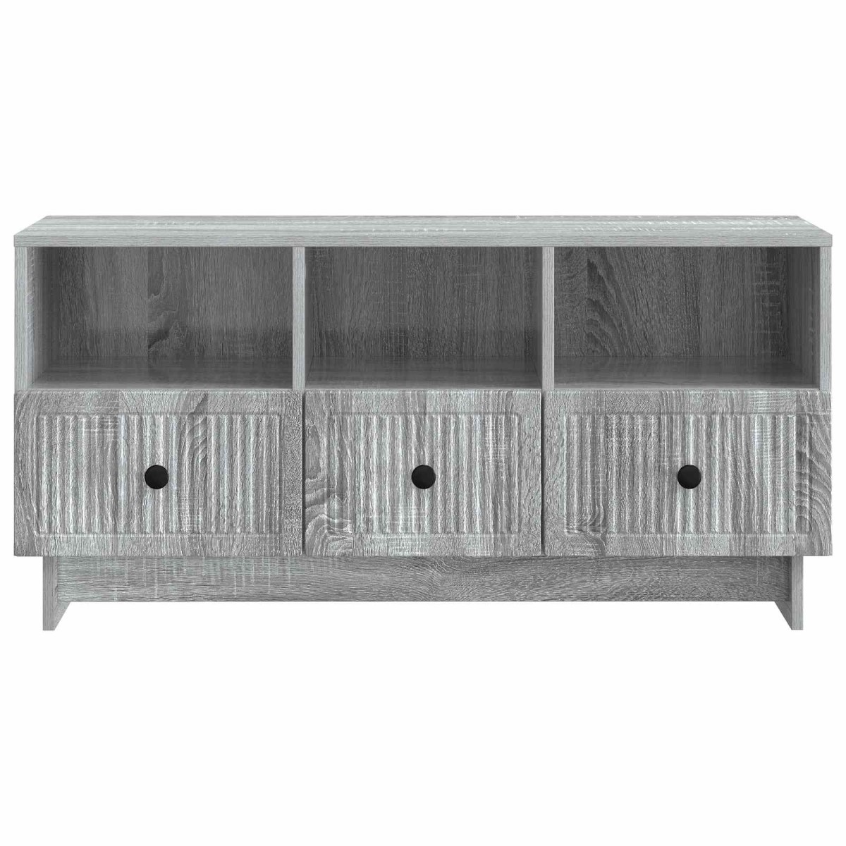 vidaXL Ντουλάπι TV Γκρι Sonoma 102 x 34,5 x 50 εκ. Επεξεργασμένο Ξύλο