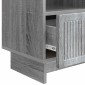 vidaXL Ντουλάπι TV Γκρι Sonoma 102 x 34,5 x 50 εκ. Επεξεργασμένο Ξύλο