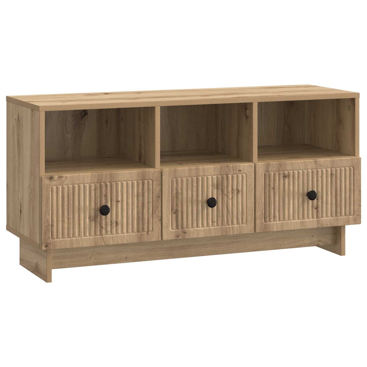 vidaXL Ντουλάπι TV 102 x 34,5 x 50 εκ. Artisan Δρυς Επεξεργασμένο Ξύλο
