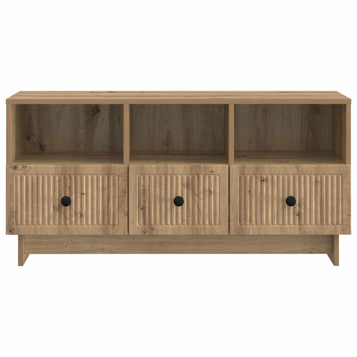 vidaXL Ντουλάπι TV 102 x 34,5 x 50 εκ. Artisan Δρυς Επεξεργασμένο Ξύλο