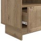 vidaXL Ντουλάπι TV 102 x 34,5 x 50 εκ. Artisan Δρυς Επεξεργασμένο Ξύλο