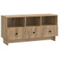 vidaXL Ντουλάπι TV 102 x 34,5 x 50 εκ. Artisan Δρυς Επεξεργασμένο Ξύλο