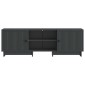 vidaXL Ντουλάπι TV Μαύρο 150 x 31 x 50 εκ. Μηχανικά επεξεργασμένο ξύλο