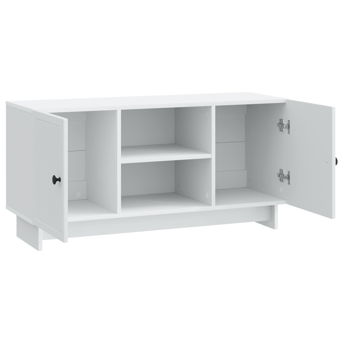 vidaXL Ντουλάπι TV 102 x 34,5 x 50 εκ. Λευκό Επεξεργασμένο Ξύλο