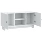 vidaXL Ντουλάπι TV 102 x 34,5 x 50 εκ. Λευκό Επεξεργασμένο Ξύλο