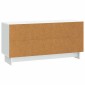 vidaXL Ντουλάπι TV 102 x 34,5 x 50 εκ. Λευκό Επεξεργασμένο Ξύλο