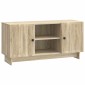 vidaXL Ντουλάπι TV 102 x 34,5 x 50 εκ. Sonoma Δρυς Επεξεργασμένο Ξύλο