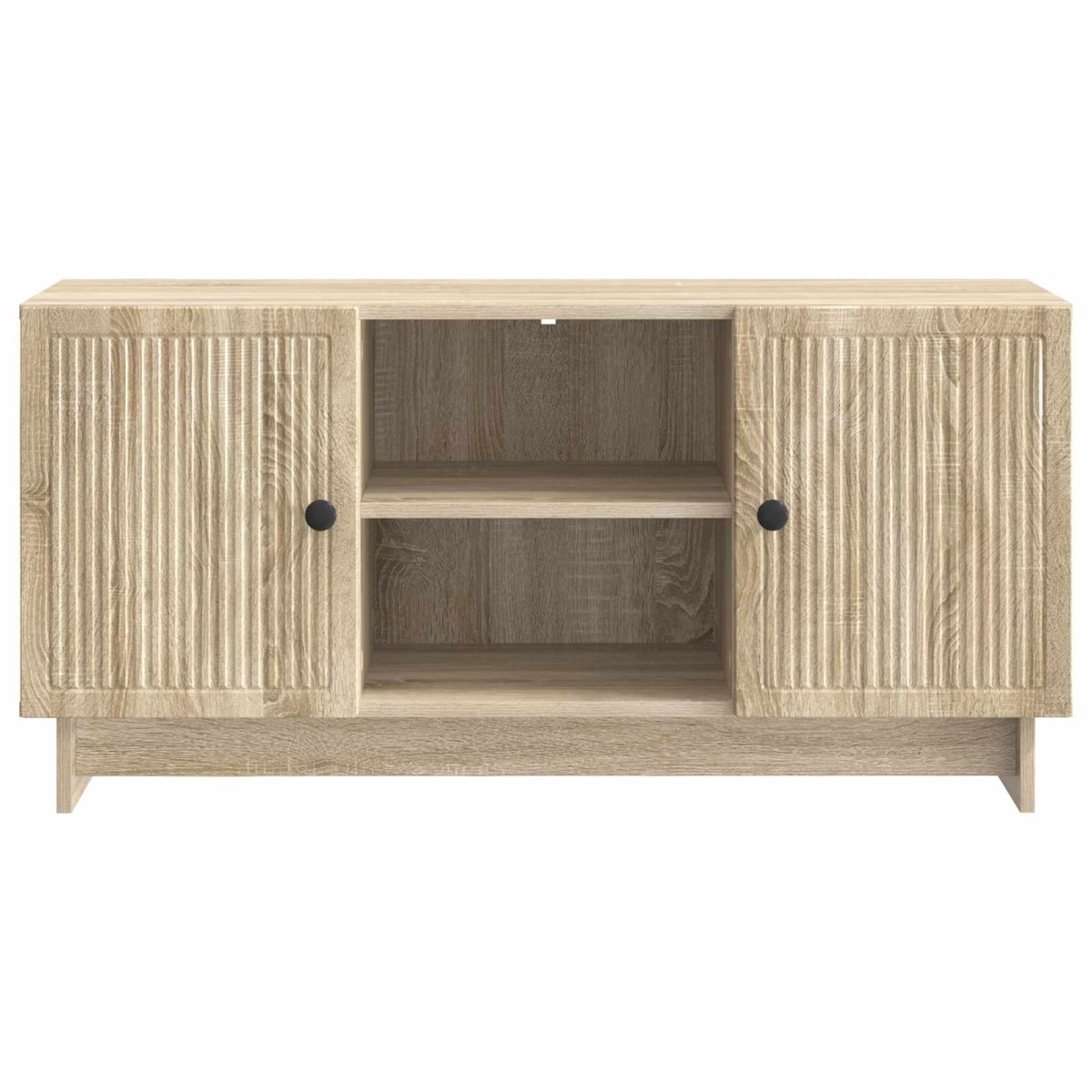 vidaXL Ντουλάπι TV 102 x 34,5 x 50 εκ. Sonoma Δρυς Επεξεργασμένο Ξύλο