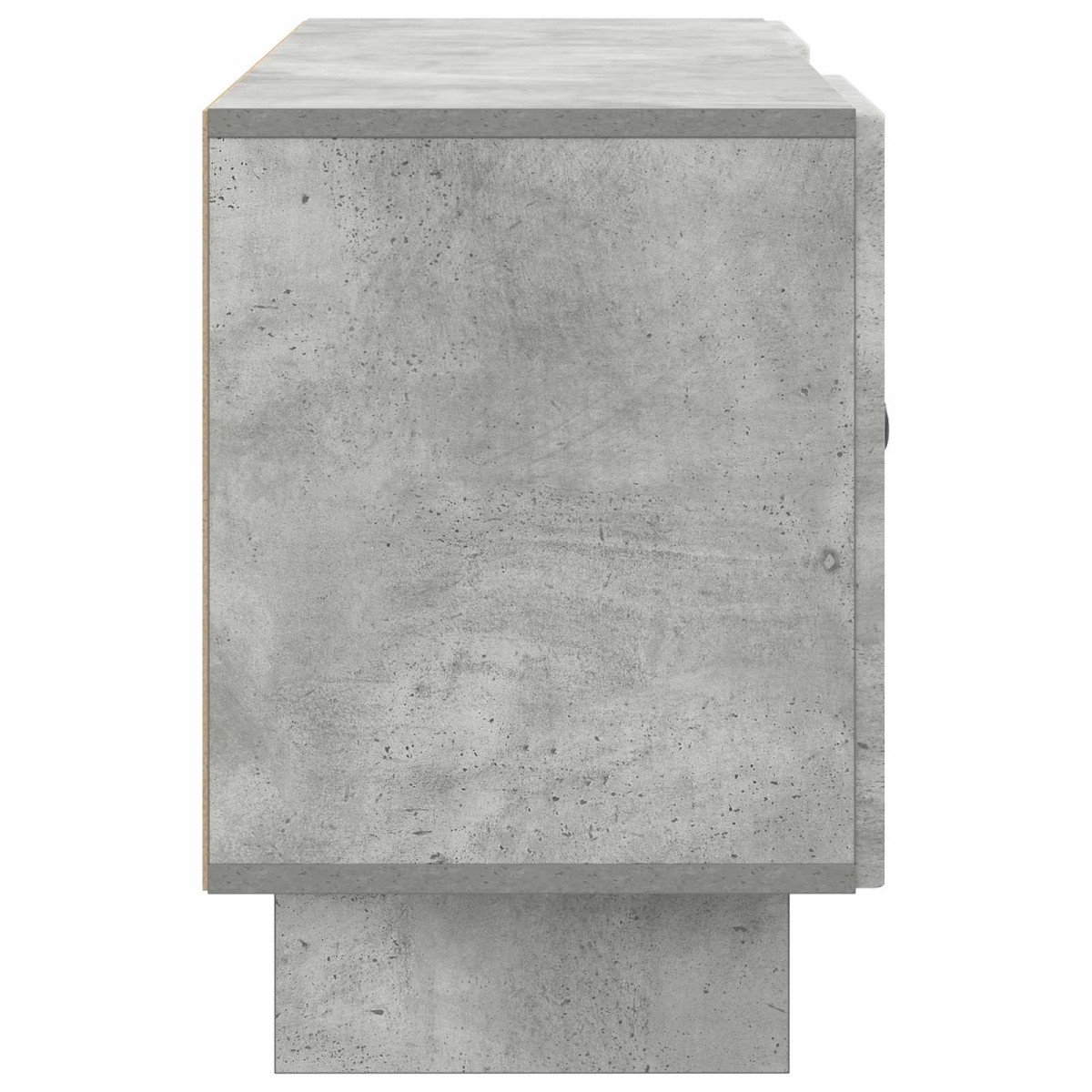vidaXL Ντουλάπι TV 102 x 34,5 x 50 εκ. Γκρι Σκυροδέματος