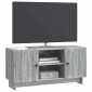 vidaXL Ντουλάπι TV 102 x 34,5 x 50 εκ. Γκρι Sonoma Επεξεργασμένο Ξύλο