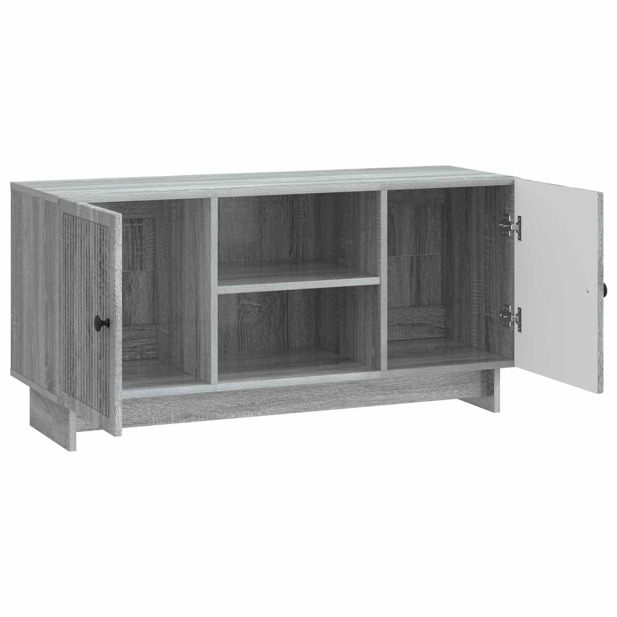 vidaXL Ντουλάπι TV 102 x 34,5 x 50 εκ. Γκρι Sonoma Επεξεργασμένο Ξύλο