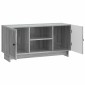 vidaXL Ντουλάπι TV 102 x 34,5 x 50 εκ. Γκρι Sonoma Επεξεργασμένο Ξύλο