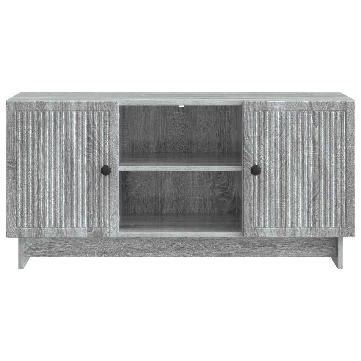 vidaXL Ντουλάπι TV 102 x 34,5 x 50 εκ. Γκρι Sonoma Επεξεργασμένο Ξύλο
