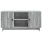 vidaXL Ντουλάπι TV 102 x 34,5 x 50 εκ. Γκρι Sonoma Επεξεργασμένο Ξύλο