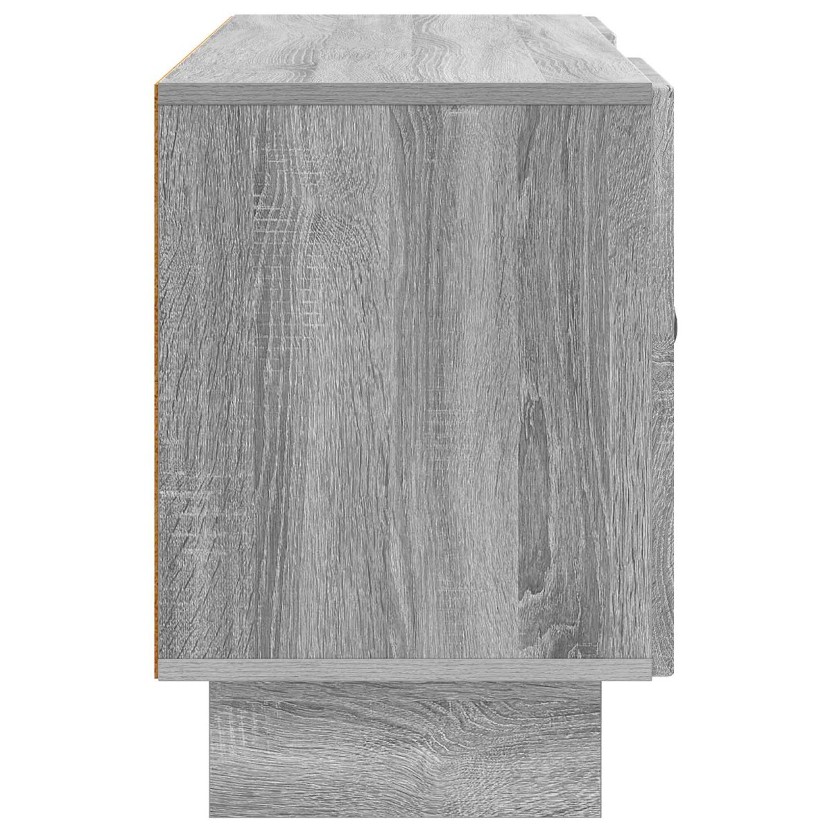 vidaXL Ντουλάπι TV 102 x 34,5 x 50 εκ. Γκρι Sonoma Επεξεργασμένο Ξύλο