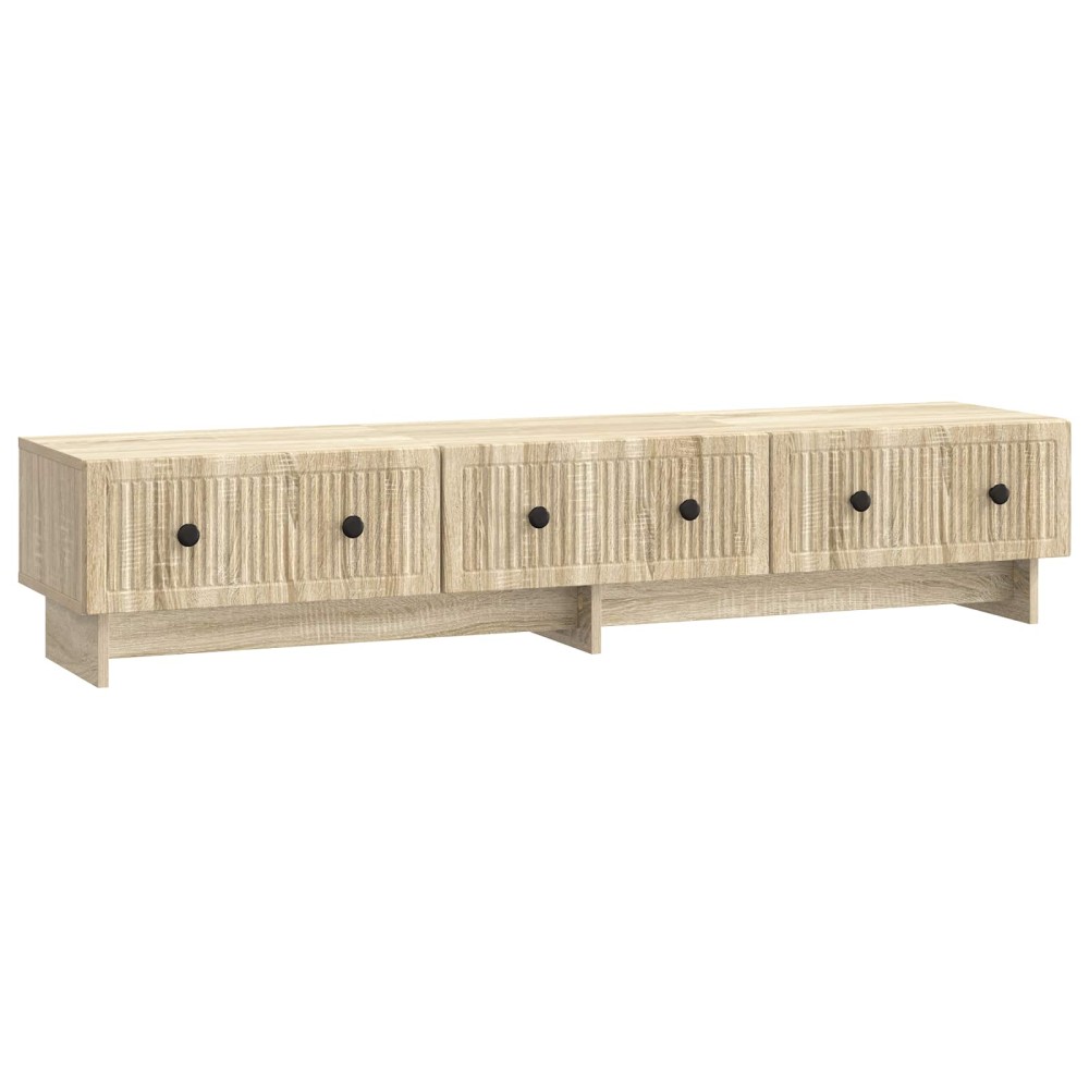 vidaXL Ντουλάπι TV Sonoma Δρυς 147 x 34,5 x 30 εκ Επεξεργασμένο Ξύλο