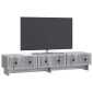 vidaXL Ντουλάπι TV Γκρι Sonoma 147 x 34,5 x 30 εκ Επεξεργασμένο Ξύλο