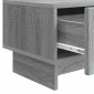 vidaXL Ντουλάπι TV Γκρι Sonoma 147 x 34,5 x 30 εκ Επεξεργασμένο Ξύλο