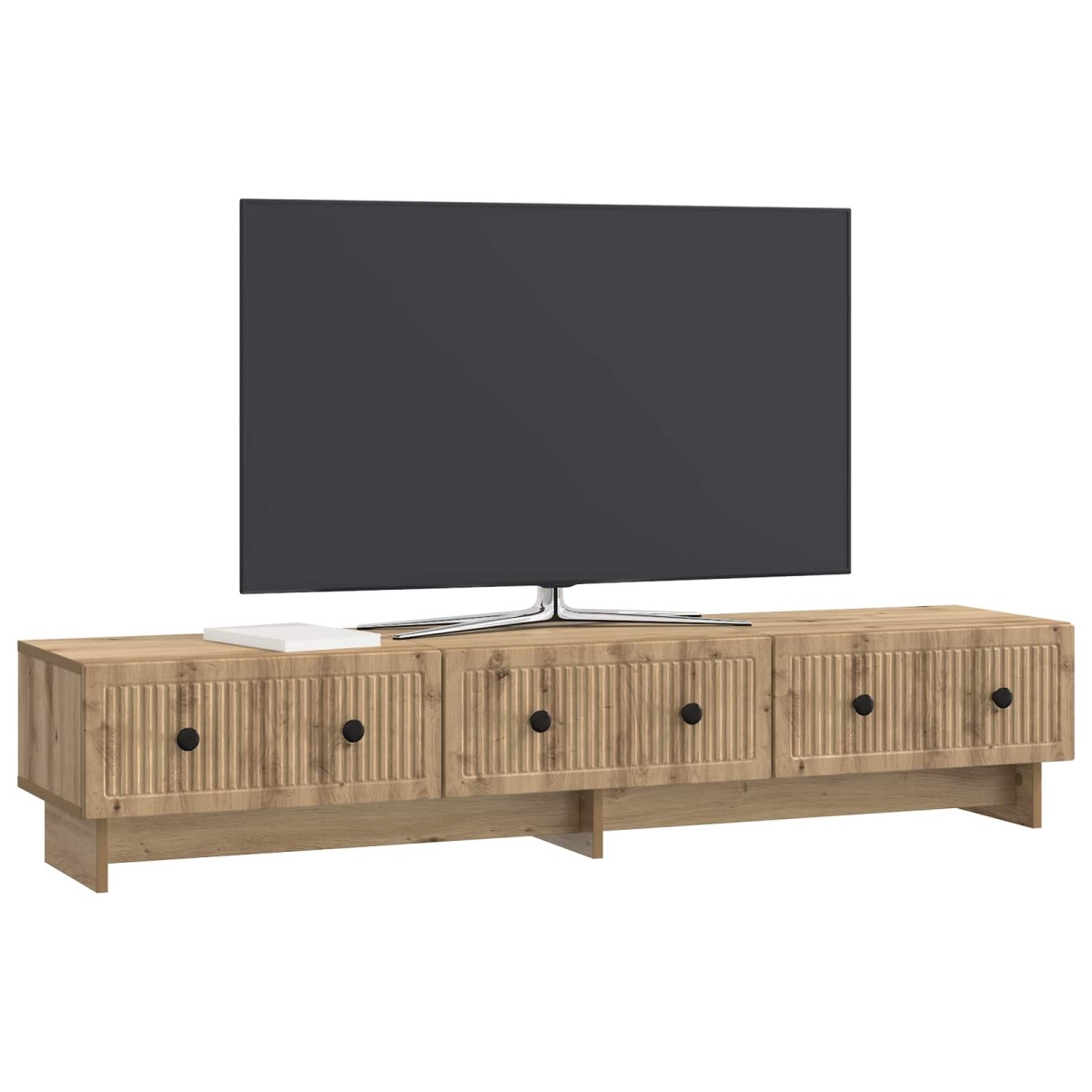 vidaXL Ντουλάπι TV 147 x 34,5 x 30 εκ Artisan Δρυς Επεξεργασμένο Ξύλο