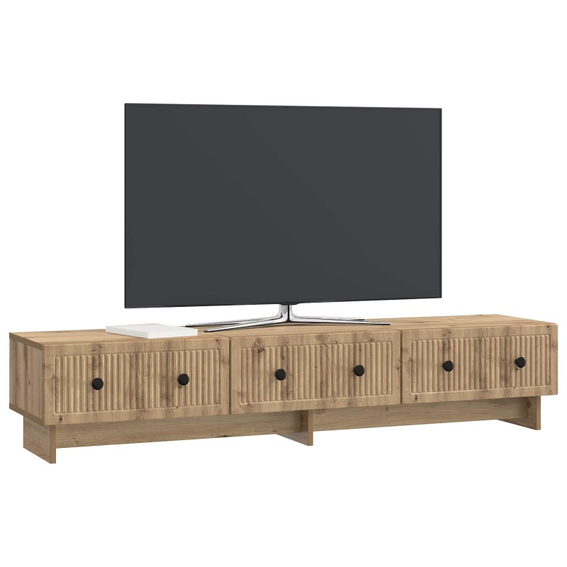 vidaXL Ντουλάπι TV 147 x 34,5 x 30 εκ Artisan Δρυς Επεξεργασμένο Ξύλο