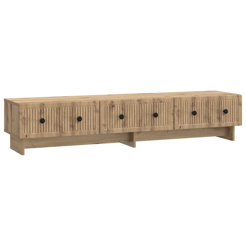 vidaXL Ντουλάπι TV 147 x 34,5 x 30 εκ Artisan Δρυς Επεξεργασμένο Ξύλο