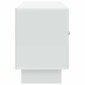 vidaXL Ντουλάπι TV Λευκό 99 x 34,5 x 50 εκ. Επεξεργασμένο Ξύλο
