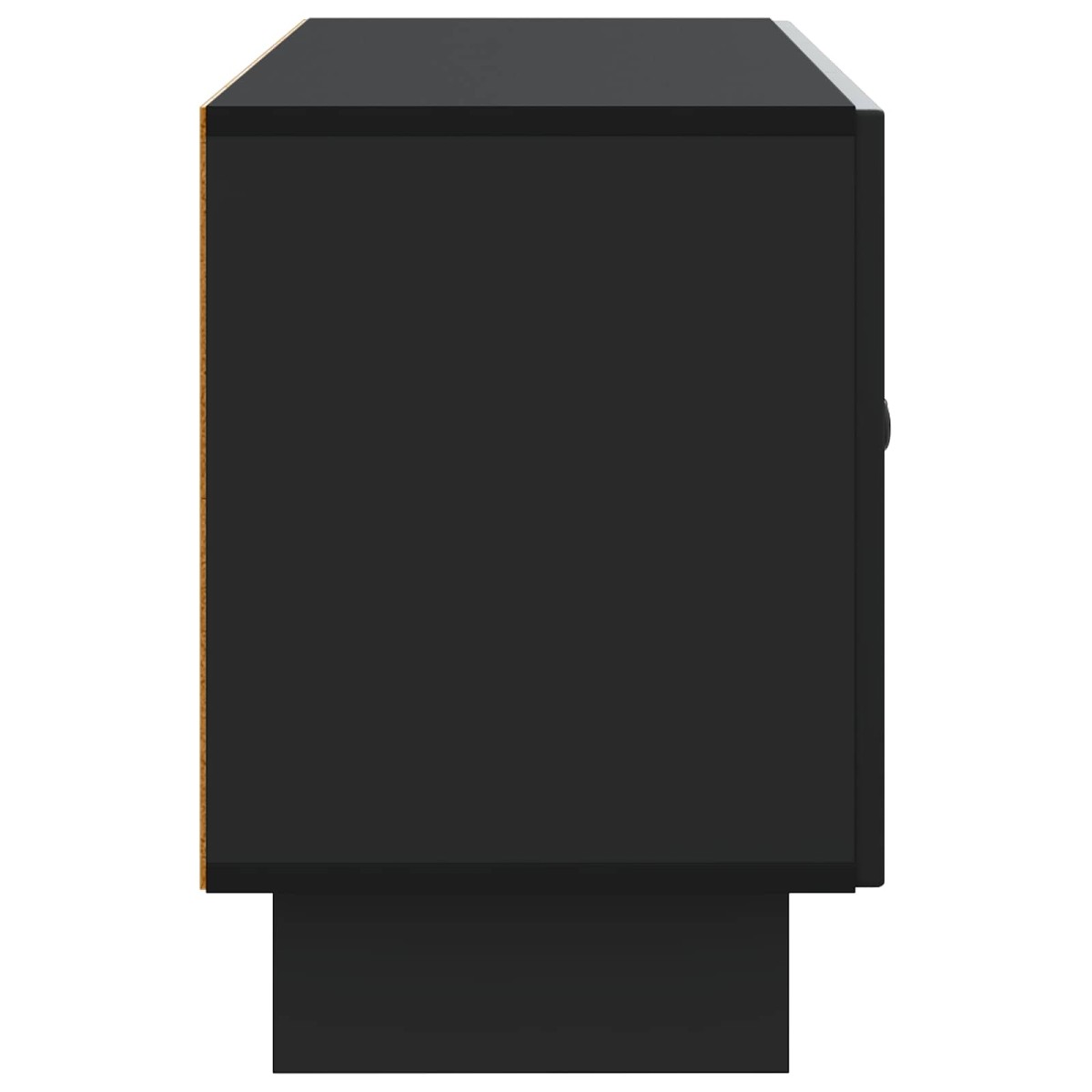 vidaXL Ντουλάπι TV Μαύρο 99 x 34,5 x 50 εκ. Επεξεργασμένο Ξύλο
