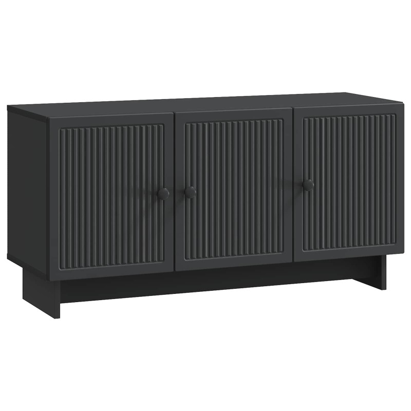 vidaXL Ντουλάπι TV Μαύρο 99 x 34,5 x 50 εκ. Επεξεργασμένο Ξύλο