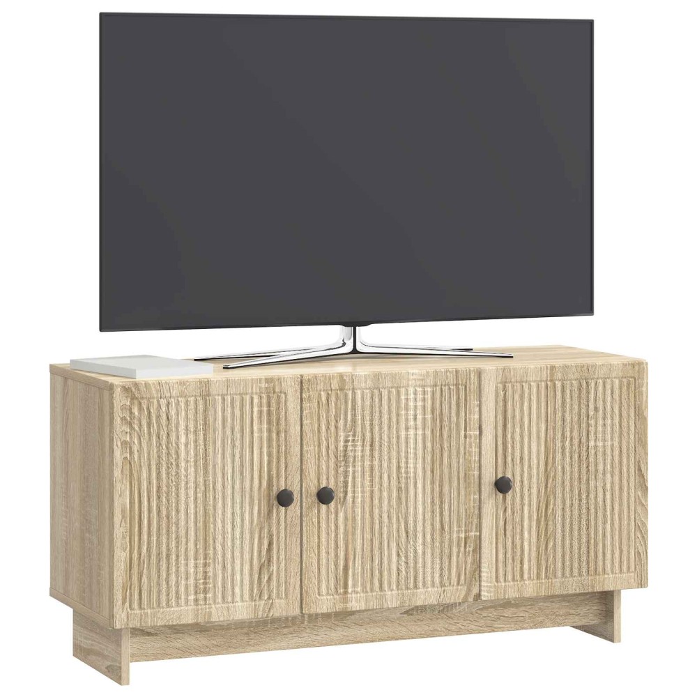 vidaXL Ντουλάπι TV Sonoma Δρυς 99 x 34,5 x 50 εκ. Επεξεργασμένο Ξύλο