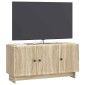 vidaXL Ντουλάπι TV Sonoma Δρυς 99 x 34,5 x 50 εκ. Επεξεργασμένο Ξύλο