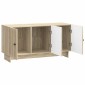 vidaXL Ντουλάπι TV Sonoma Δρυς 99 x 34,5 x 50 εκ. Επεξεργασμένο Ξύλο