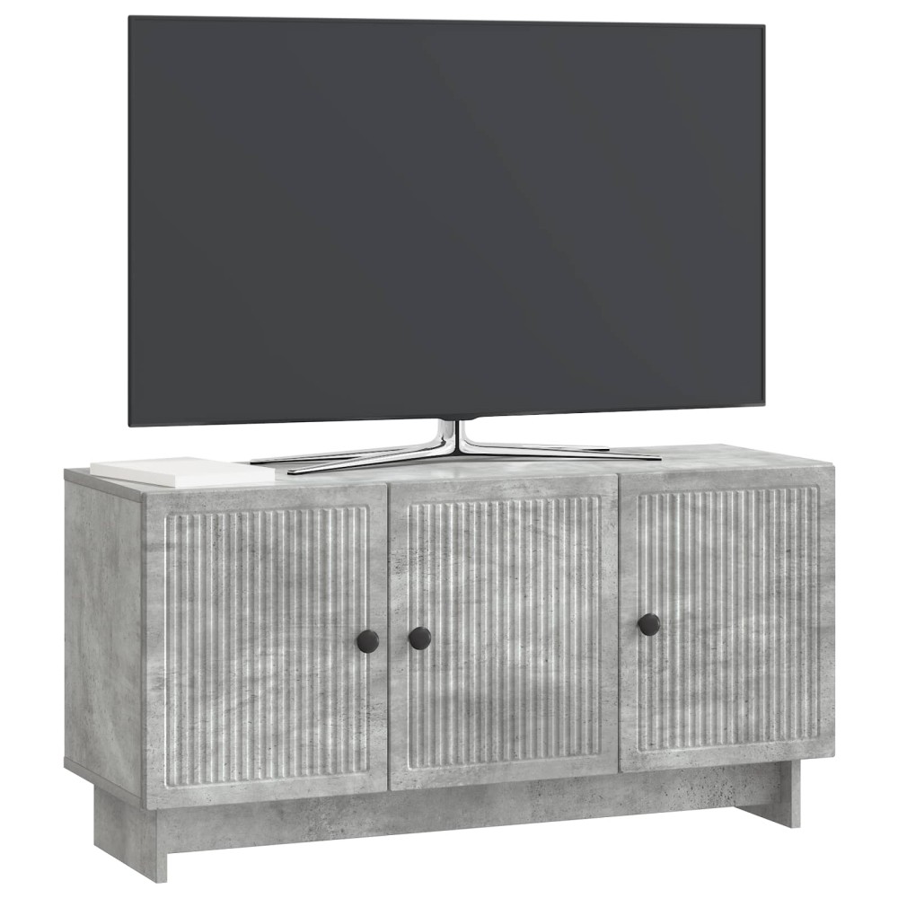 vidaXL Ντουλάπι TV Γκρι Σκυροδέματος 99 x 34,5 x 50 εκ.