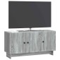 vidaXL Ντουλάπι TV Γκρι Sonoma 99 x 34,5 x 50 εκ. Επεξεργασμένο Ξύλο