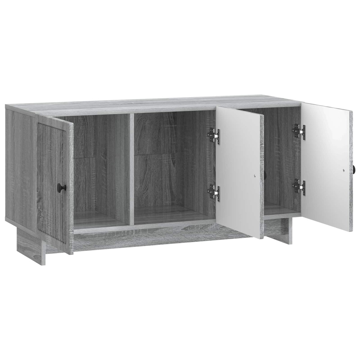 vidaXL Ντουλάπι TV Γκρι Sonoma 99 x 34,5 x 50 εκ. Επεξεργασμένο Ξύλο