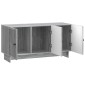 vidaXL Ντουλάπι TV Γκρι Sonoma 99 x 34,5 x 50 εκ. Επεξεργασμένο Ξύλο