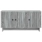 vidaXL Ντουλάπι TV Γκρι Sonoma 99 x 34,5 x 50 εκ. Επεξεργασμένο Ξύλο