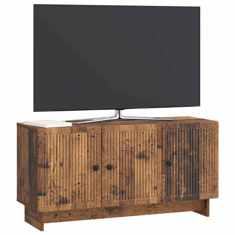 vidaXL Ντουλάπι TV Παλαιωμένο ξύλο 99 x 34,5 x 50 εκ.