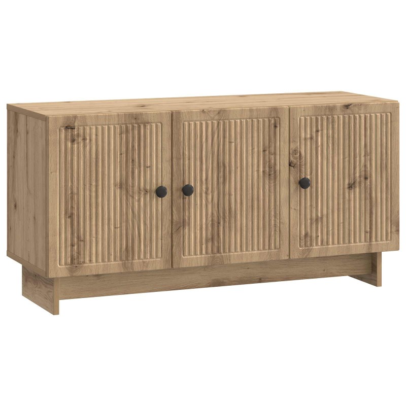 vidaXL Ντουλάπι TV 99 x 34,5 x 50 εκ. Artisan Δρυς Επεξεργασμένο Ξύλο