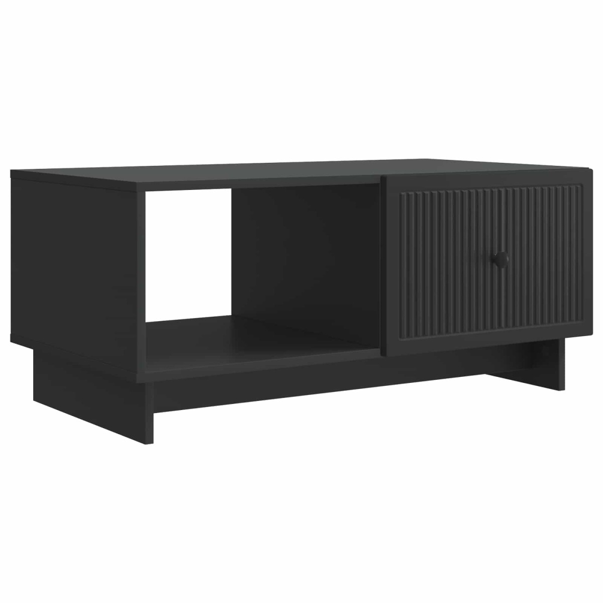 vidaXL Τραπεζάκι σαλονιού Μαύρο 90 x 50 x 40 cm Επεξεργασμένο Ξύλο
