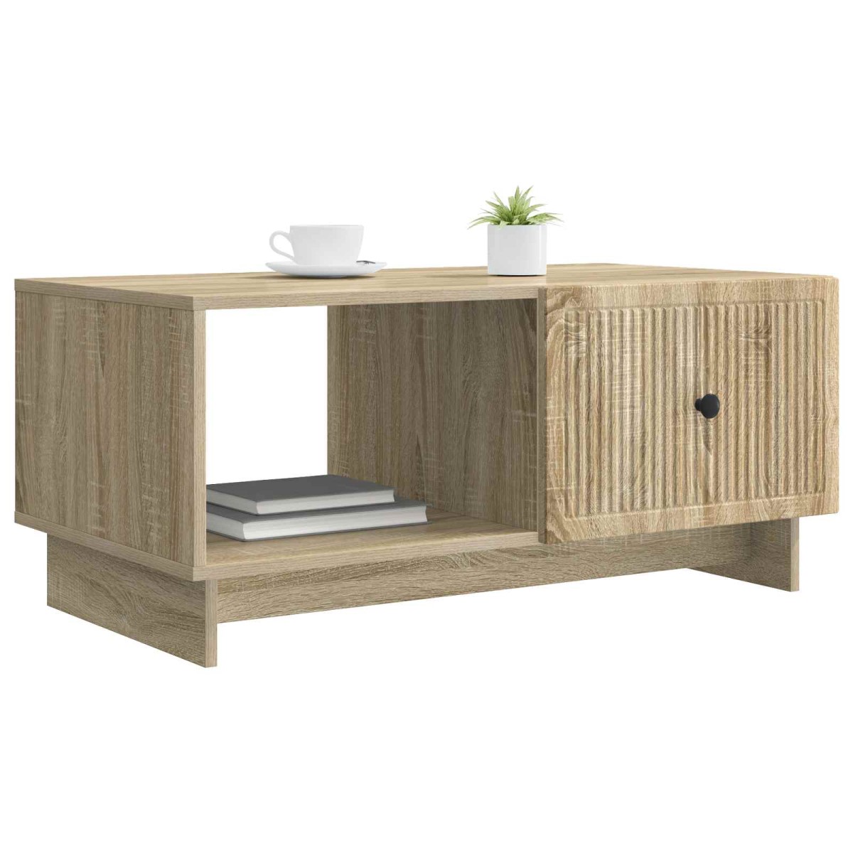 vidaXL Τραπεζάκι σαλονιού Sonoma Δρυς 90 x 50 x 40 cm