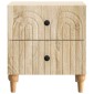 vidaXL Κομοδίνο Sonoma Δρυς 43 x 34,5 x 48 εκ Επεξεργασμένο Ξύλο