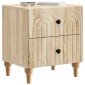 vidaXL Κομοδίνο 2 τμχ. Sonoma Δρυς 43 x 34,5 x 48 εκ