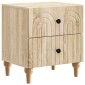 vidaXL Κομοδίνο 2 τμχ. Sonoma Δρυς 43 x 34,5 x 48 εκ