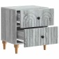 vidaXL Κομοδίνο Γκρι Sonoma 43 x 34,5 x 48 εκ Επεξεργασμένο Ξύλο