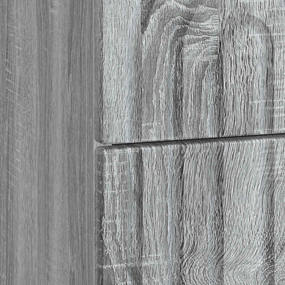 vidaXL Κομοδίνο Γκρι Sonoma 43 x 34,5 x 48 εκ Επεξεργασμένο Ξύλο