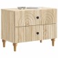 vidaXL Κομοδίνο Sonoma Δρυς 62 x 34,5 x 48 εκ Επεξεργασμένο Ξύλο